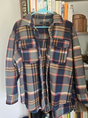Forever 21 Plaid Shacket